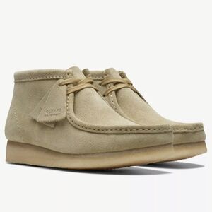 Clarks Women's Beige Wallabe Boots